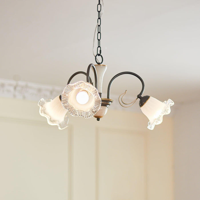 Luce Black Chandelier - DWHOME