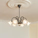 Luce Black Chandelier - DWHOME