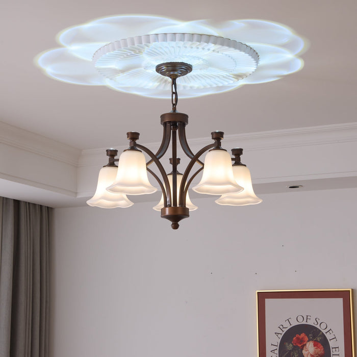 Lucian Bell Chandelier-DWHOME