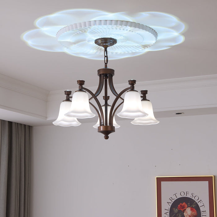 Lucian Bell Chandelier-DWHOME
