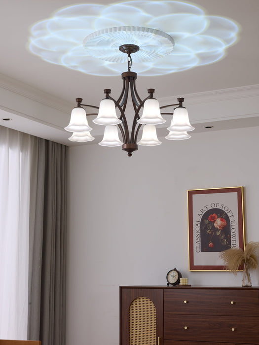 Lucian Bell Chandelier-DWHOME