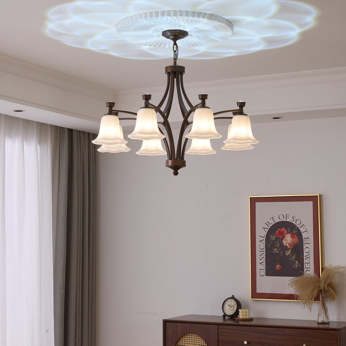 Lucian Bell Chandelier-DWHOME