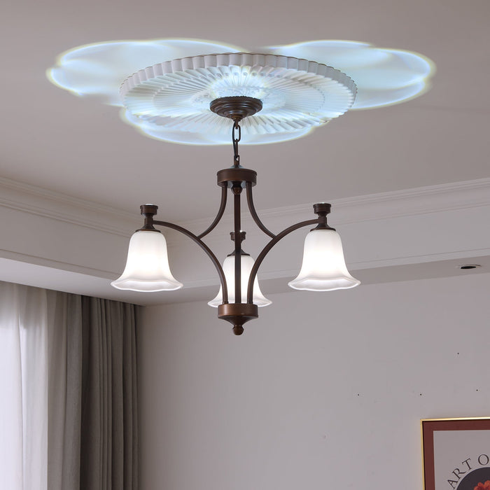 Lucian Bell Chandelier-DWHOME