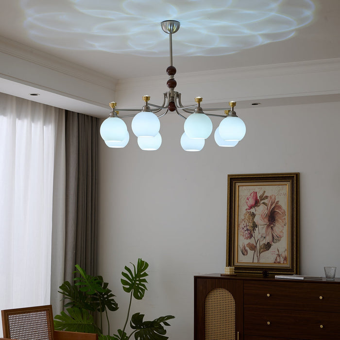 Lucienne Orb Chandelier-DWHOME