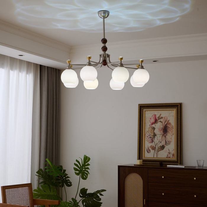 Lucienne Orb Chandelier-DWHOME