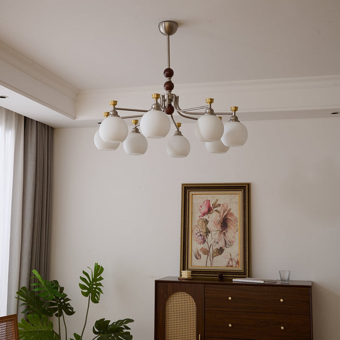 Lucienne Orb Chandelier-DWHOME