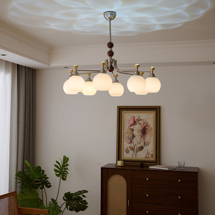 Lucienne Orb Chandelier-DWHOME