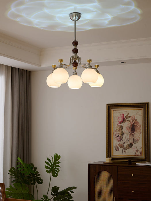 Lucienne Orb Chandelier-DWHOME