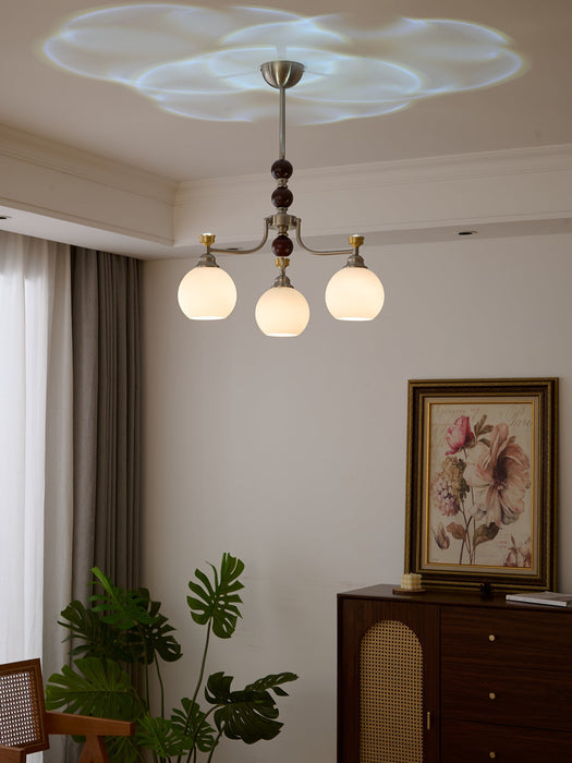 Lucienne Orb Chandelier-DWHOME