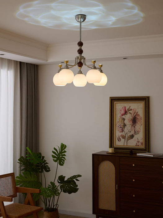 Lucienne Orb Chandelier-DWHOME