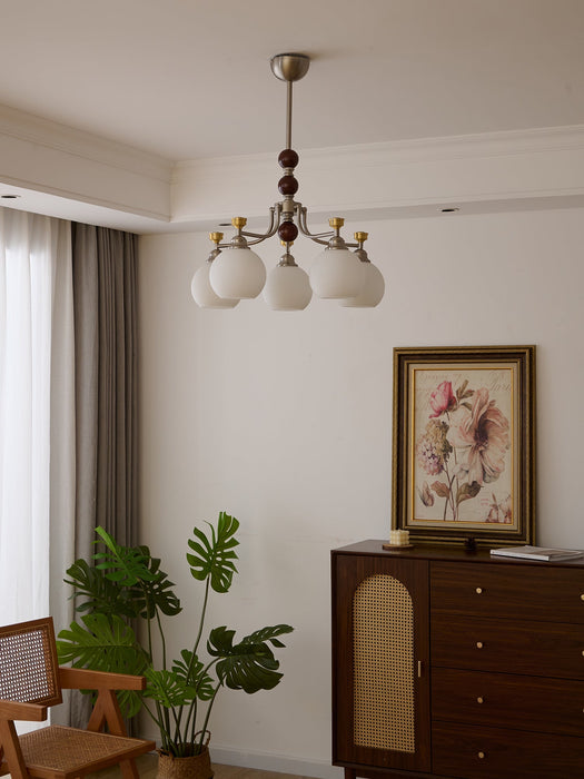 Lucienne Orb Chandelier-DWHOME