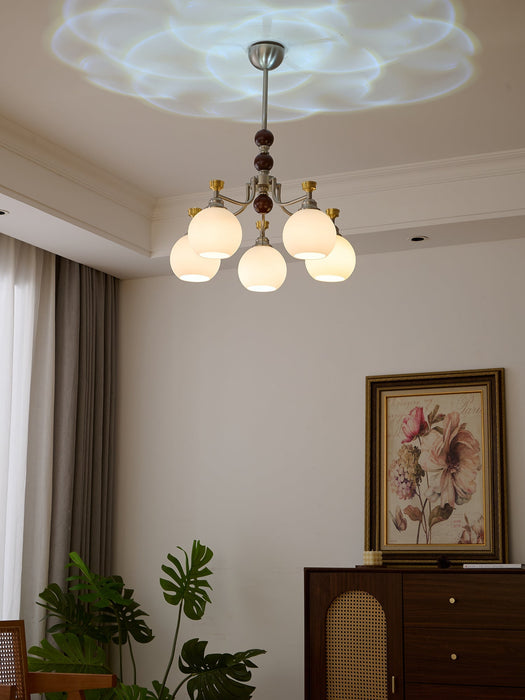 Lucienne Orb Chandelier-DWHOME
