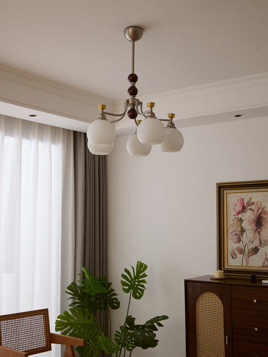 Lucienne Orb Chandelier-DWHOME