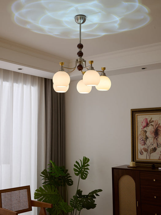 Lucienne Orb Chandelier-DWHOME