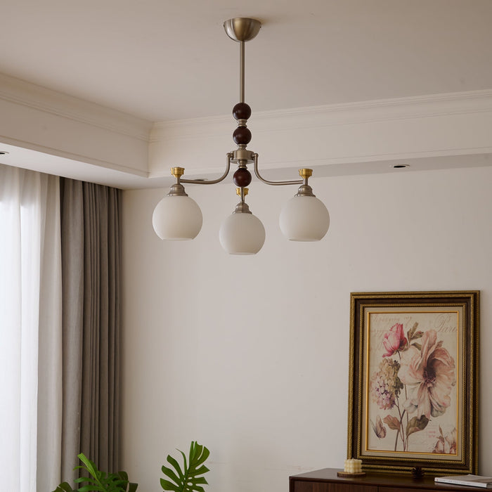 Lucienne Orb Chandelier-DWHOME