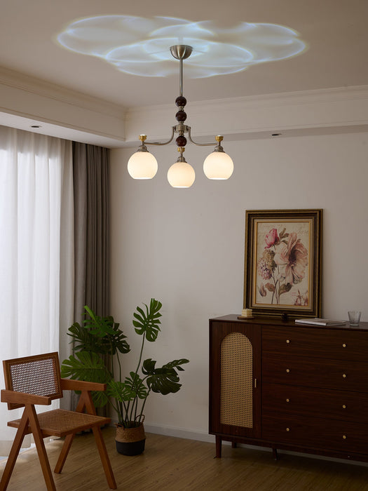Lucienne Orb Chandelier-DWHOME