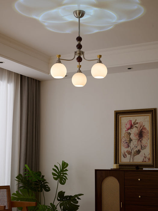 Lucienne Orb Chandelier-DWHOME