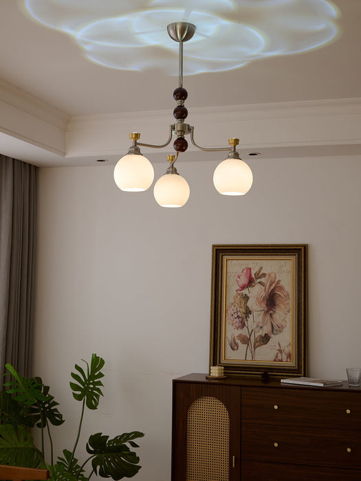 Lucienne Orb Chandelier-DWHOME