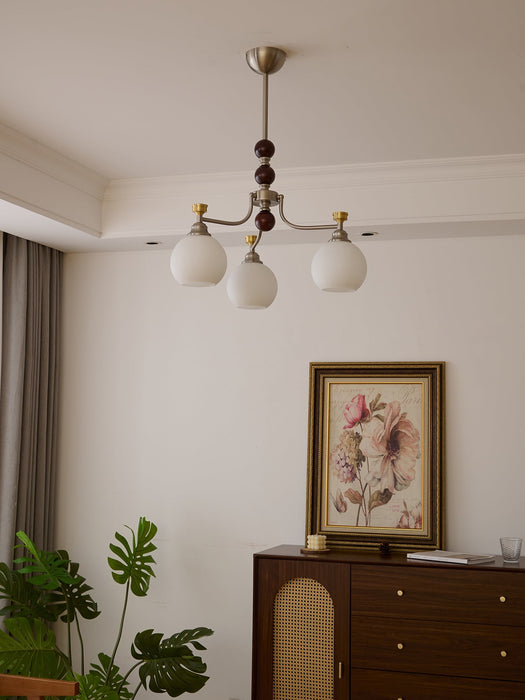 Lucienne Orb Chandelier-DWHOME