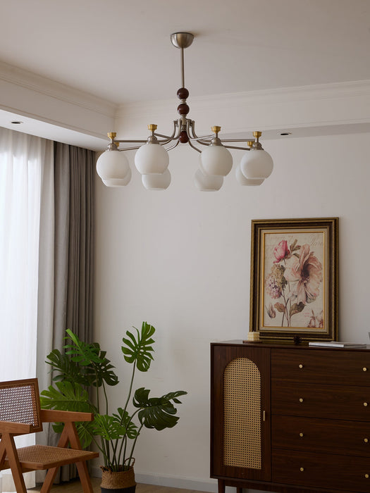 Lucienne Orb Chandelier-DWHOME