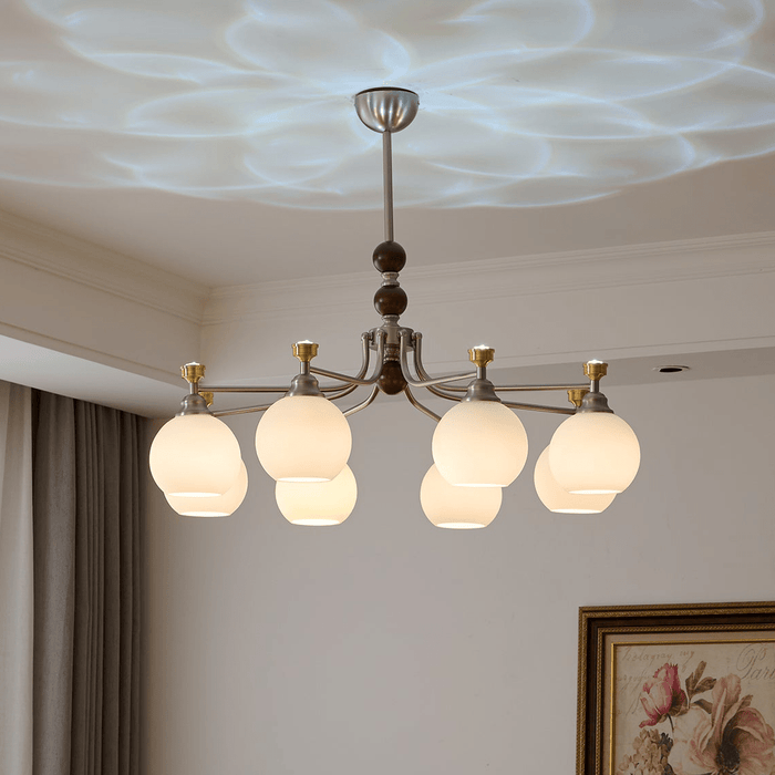 Lucienne Orb Chandelier-DWHOME