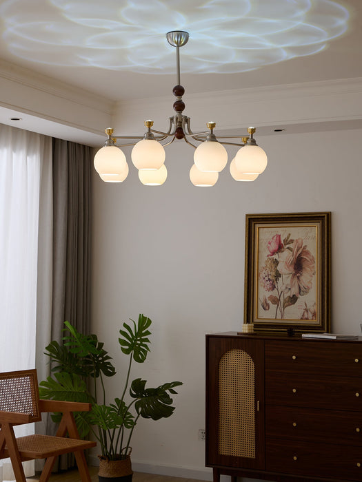 Lucienne Orb Chandelier-DWHOME
