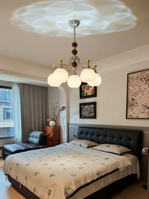 Lucienne Orb Chandelier-DWHOME
