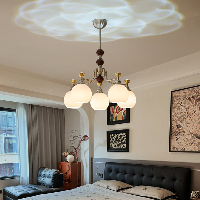 Lucienne Orb Chandelier-DWHOME
