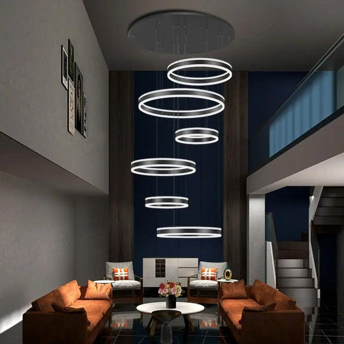Lucy Modern Staircase Chandelier - DWHOME