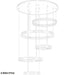 Lucy Modern Staircase Chandelier - DWHOME