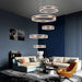 Lucy Modern Staircase Chandelier - DWHOME