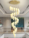 Luma Flora Stairs Chandelier-DWHOME