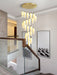 Luma Flora Stairs Chandelier-DWHOME