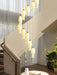 Luma Flora Stairs Chandelier-DWHOME