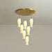 Luma Flora Stairs Chandelier-DWHOME