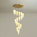 Luma Flora Stairs Chandelier-DWHOME