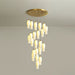Luma Flora Stairs Chandelier-DWHOME
