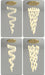 Luma Flora Stairs Chandelier-DWHOME