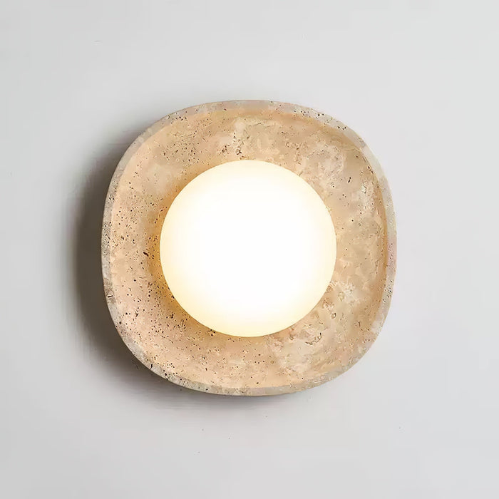 Luma Travertine Ceiling Light-DWHOME
