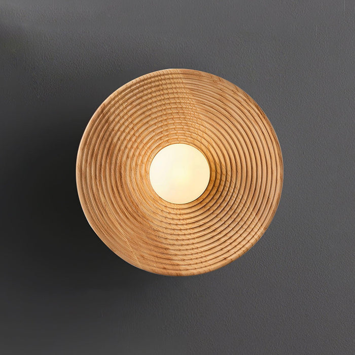 Lumina Contour Wooden Sconce-DWHOME