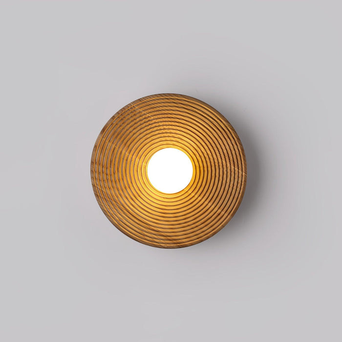 Lumina Contour Wooden Sconce-DWHOME