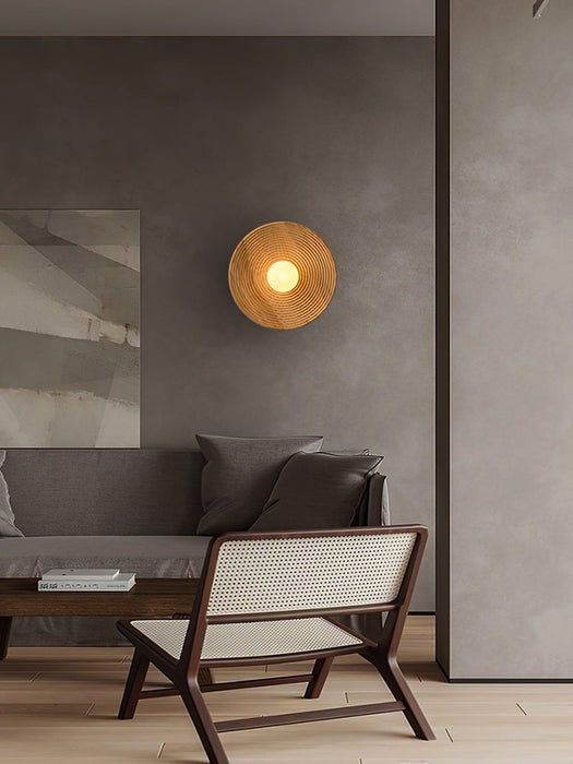 Lumina Contour Wooden Sconce-DWHOME