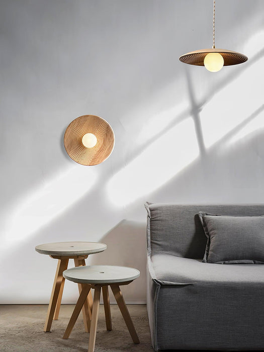 Lumina Contour Wooden Sconce-DWHOME