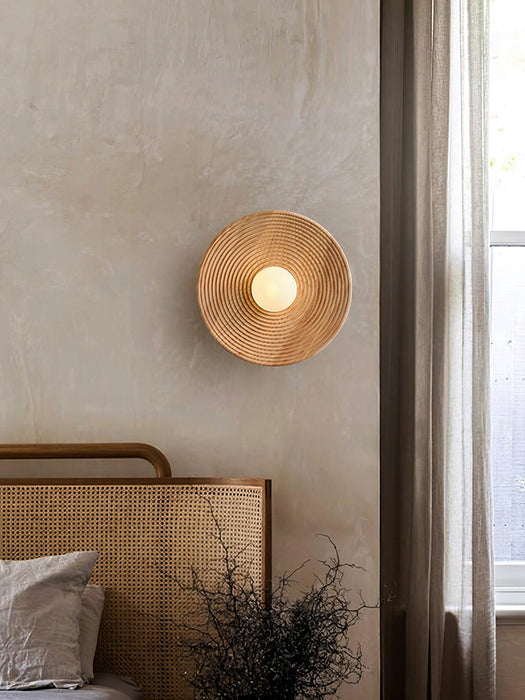 Lumina Contour Wooden Sconce-DWHOME