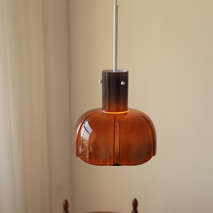 "Lumina Petal Glass Pendant Light-DWHOME"