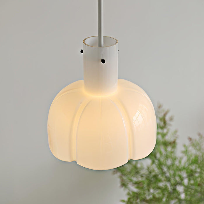 "Lumina Petal Glass Pendant Light-DWHOME"