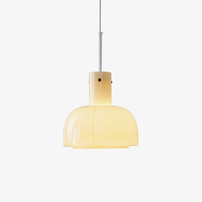 "Lumina Petal Glass Pendant Light-DWHOME"