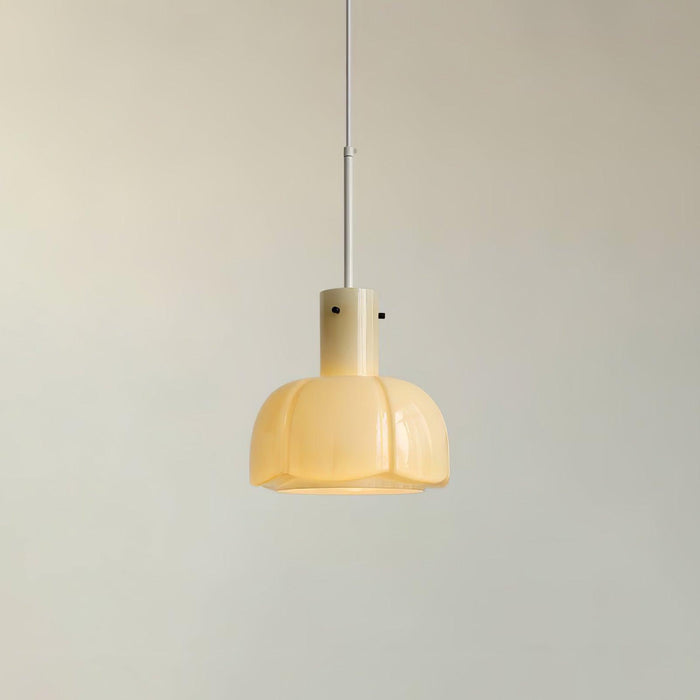 "Lumina Petal Glass Pendant Light-DWHOME"