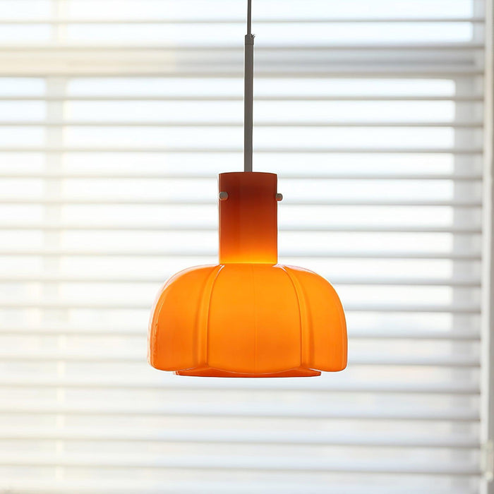 "Lumina Petal Glass Pendant Light-DWHOME"