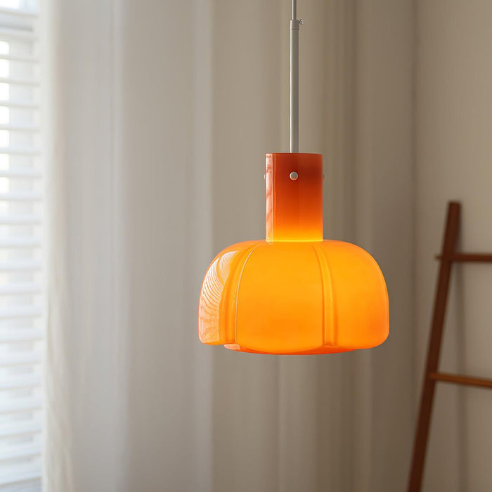 "Lumina Petal Glass Pendant Light-DWHOME"
